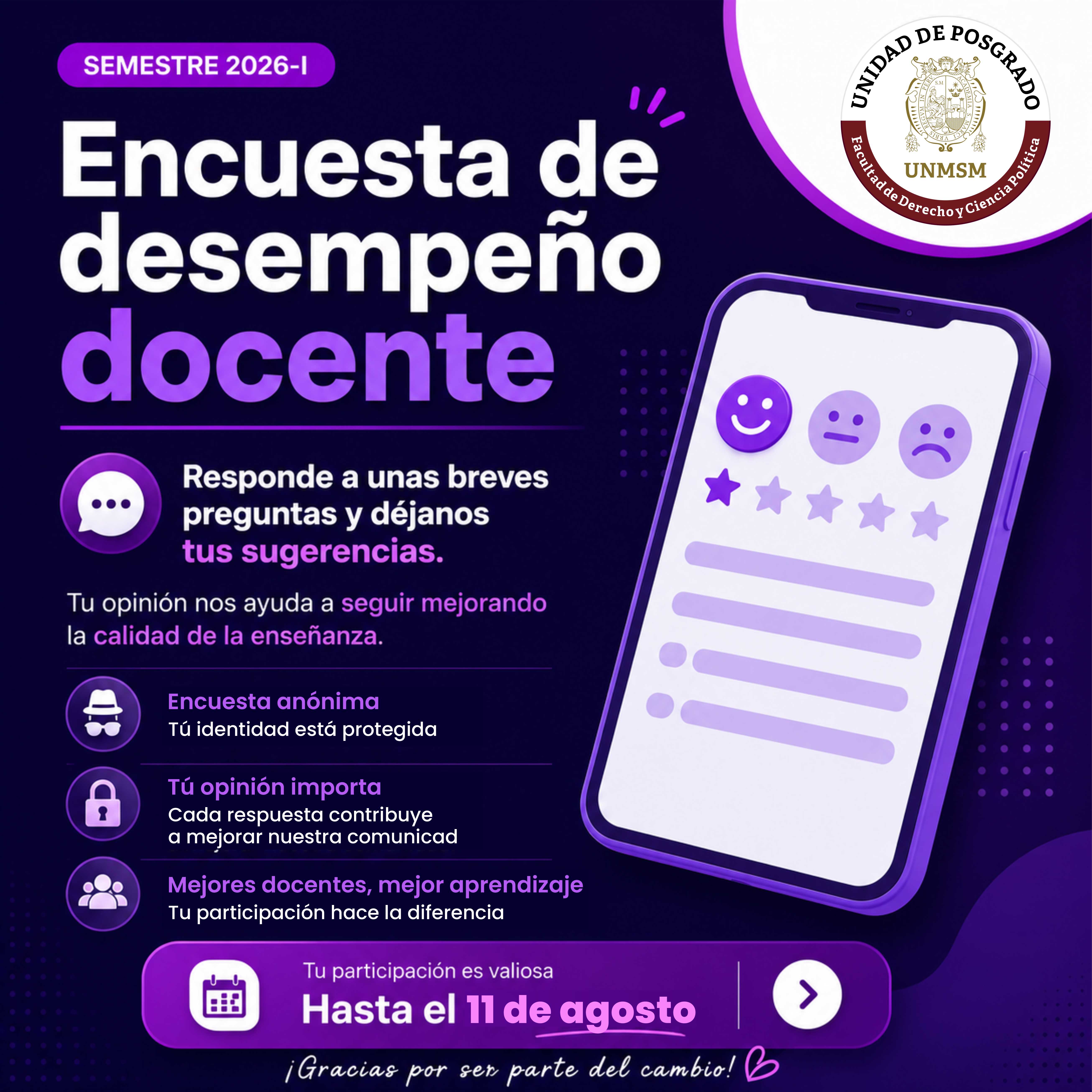 Encuesta 2026-I