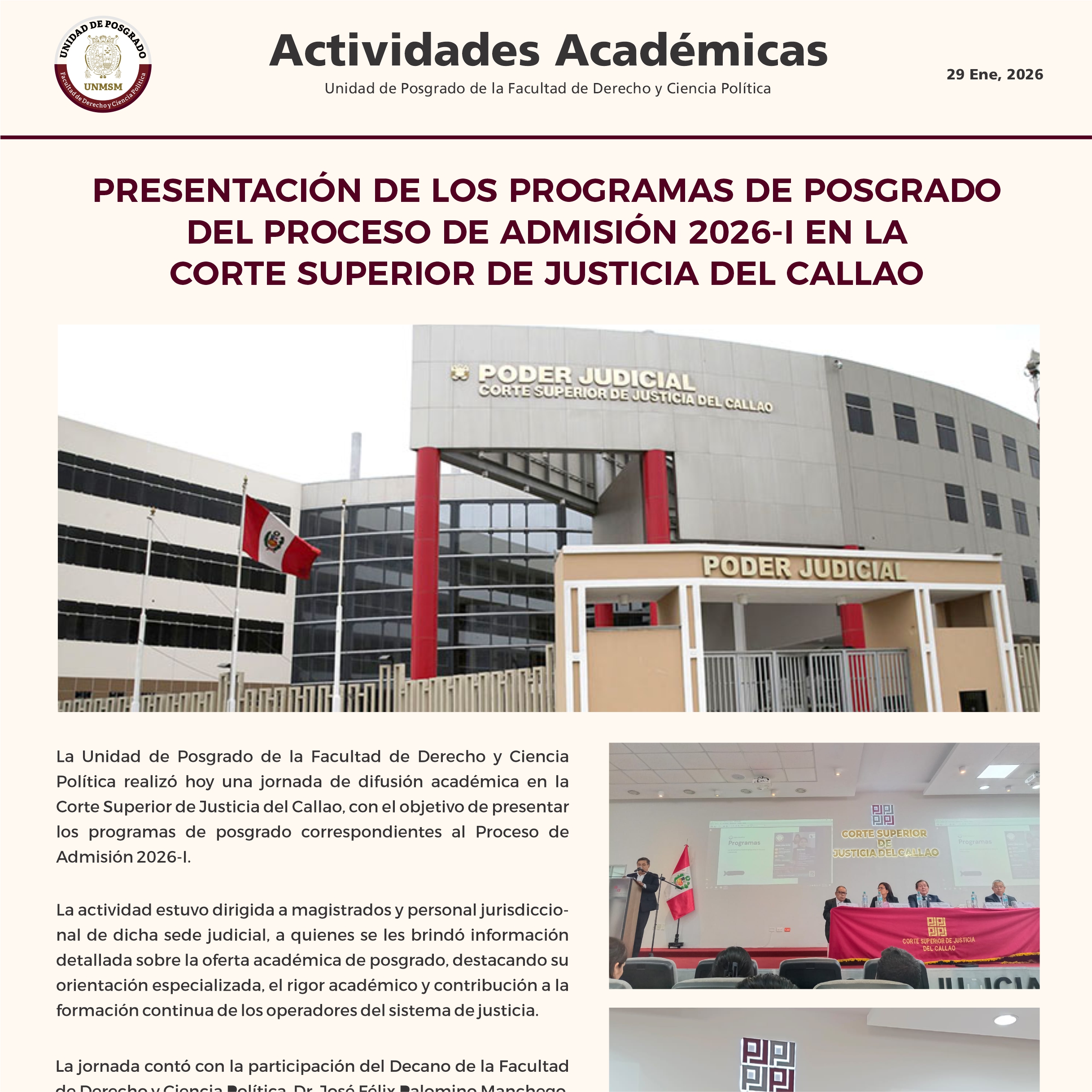 Corte Superior de Justicia del Callao