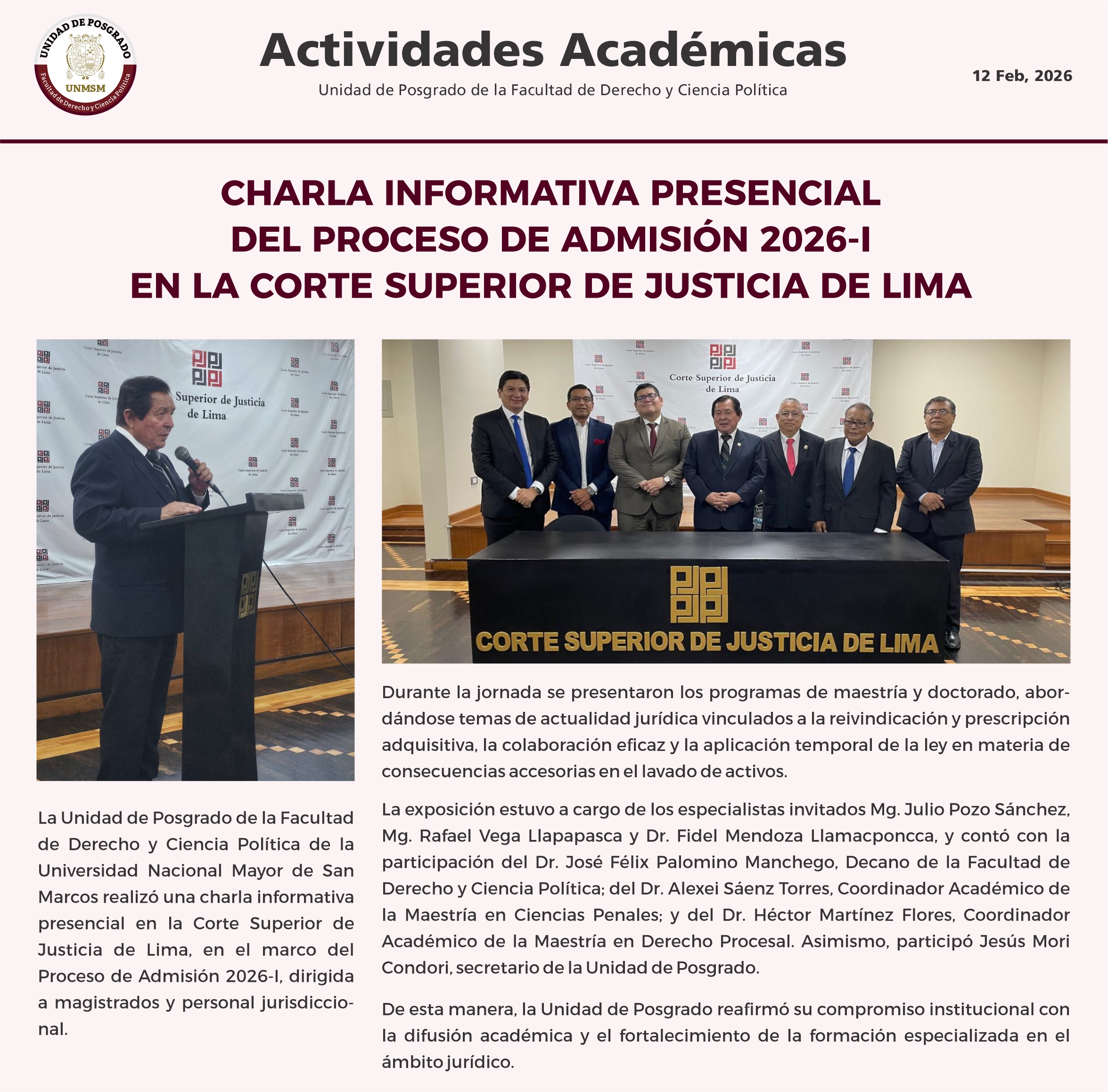 Imagen de Charla Informativa Virtual